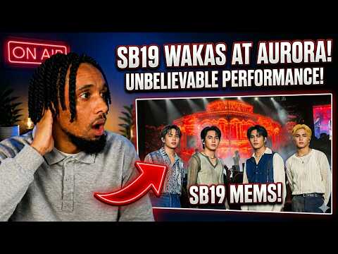 SB19 "WAKAS" Reaction at AURORA! 🎡 Unbelievable Performance! | Day 1