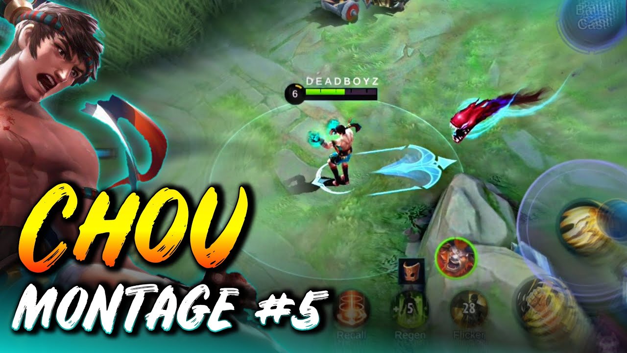 CHOU MONTAGE #5 | IMMUNE | MOBILE LEGENDS