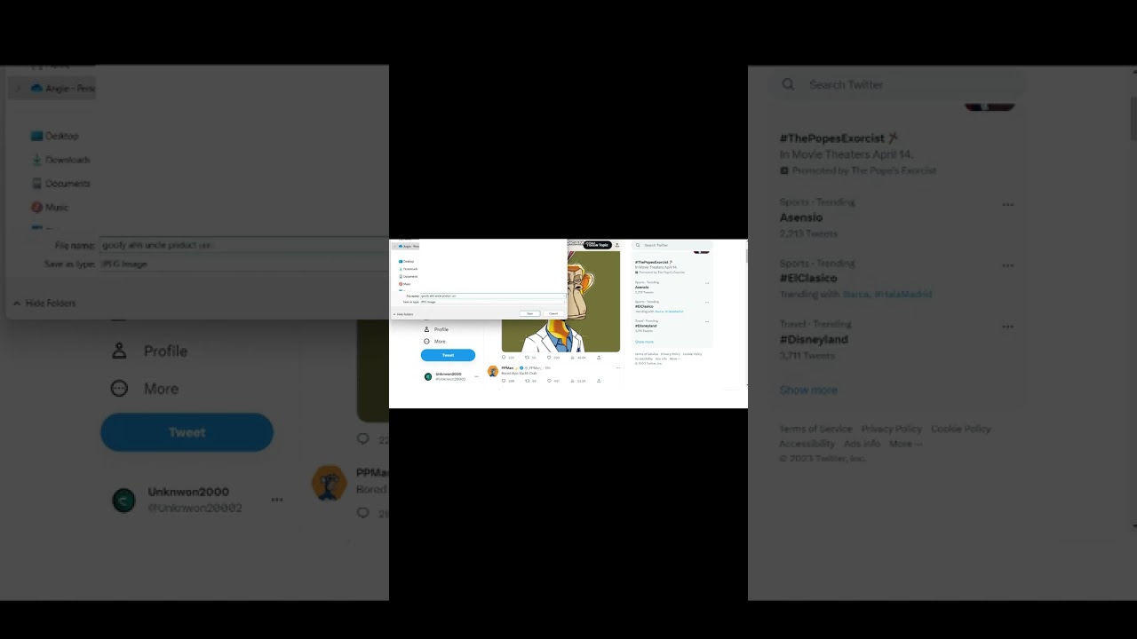 POV: You're doing "Save Image As" on an NFT 