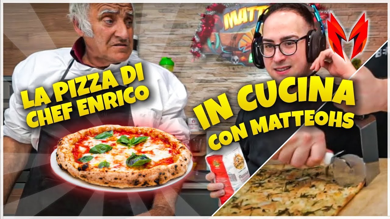la PIZZA di CHEF ENRICO🍕   IN CUCINA CON MATTEOHS