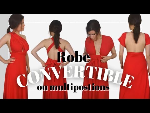 Vidéo: Comment Coudre Une Robe Transformable