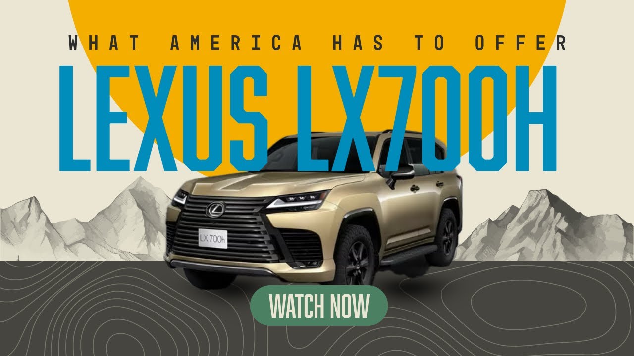 Lexus LX 700h Review: The Luxury SUV That Actually Goes Off-Road