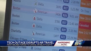 Cancellations, delays at CVG Airport after global technology outage