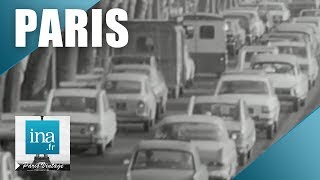 1971 : les embouteillages à Paris | Archive INA
