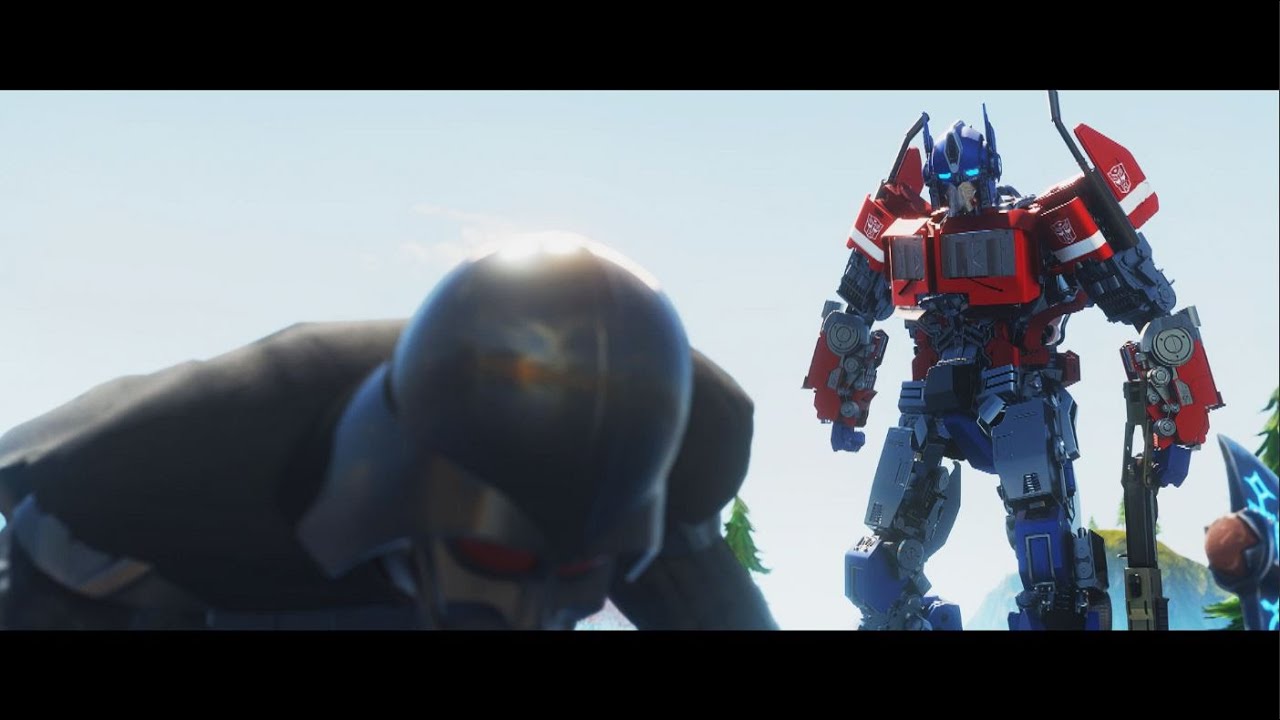 Fortnite Temporada 3 Capítulo 4 Teaser - Optimus Prime vs Darth Vader 
