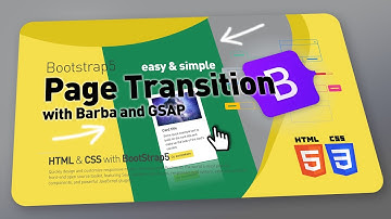 Easy custom Page Transition effect with Barba and GSAP