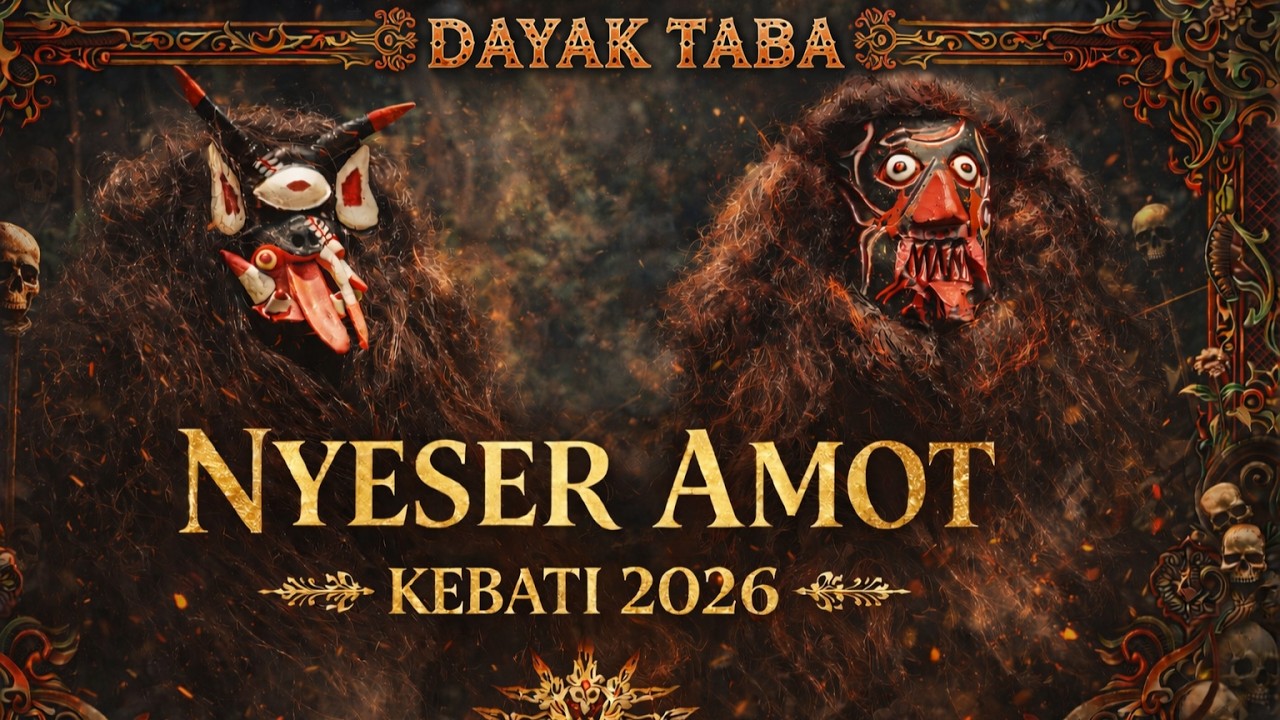 NYESER AMOT KE-1 DUSUN ENTACAK (KEBATI) || SANGGAR TEMAWANG TUDA'