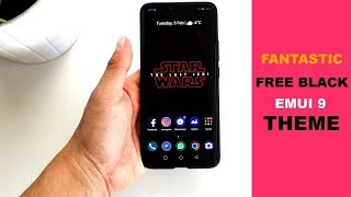 This is the BEST FREE BLACK Huawei/Honor theme for EMUI 9 | Deep Black screenshot 4