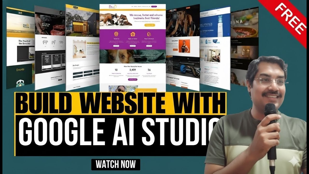 Single page responsive website Full tutorial using Free AI tools | ai ...