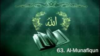 Surah 63. Al-Munafiqun - Sheikh Maher Al Muaiqly