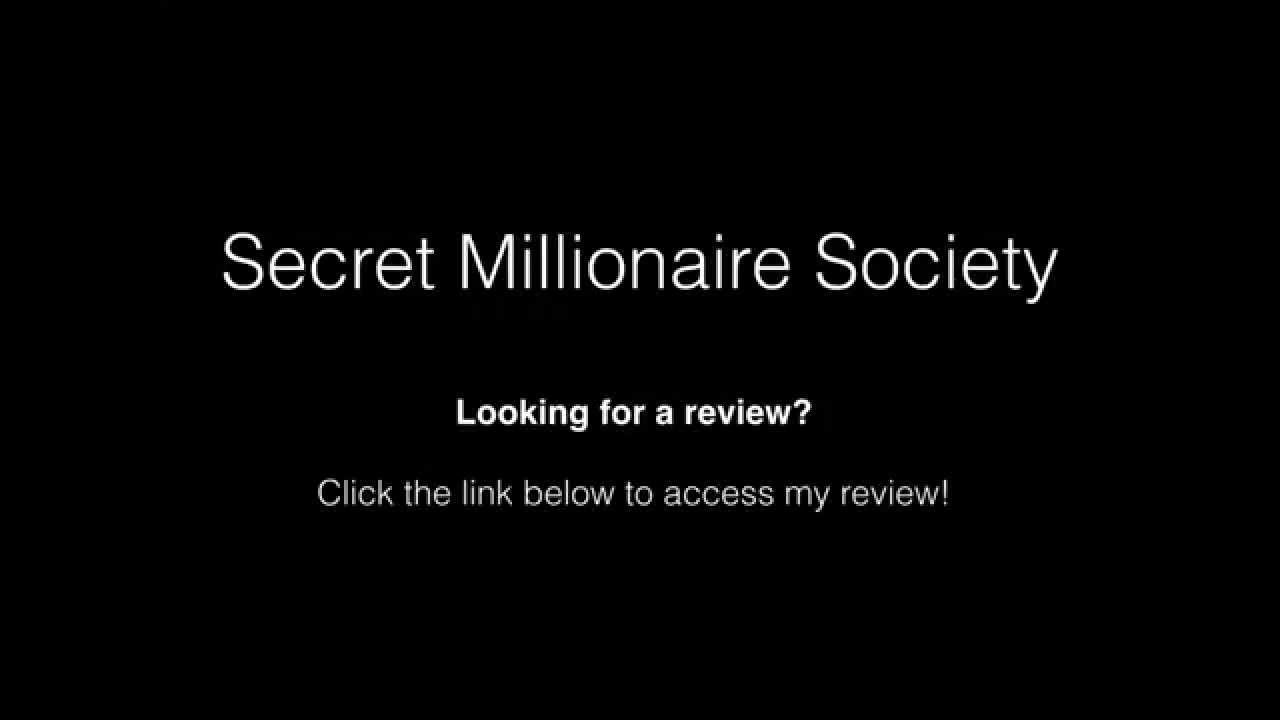 Secret Millionaire Society Review real truth behind the scenes