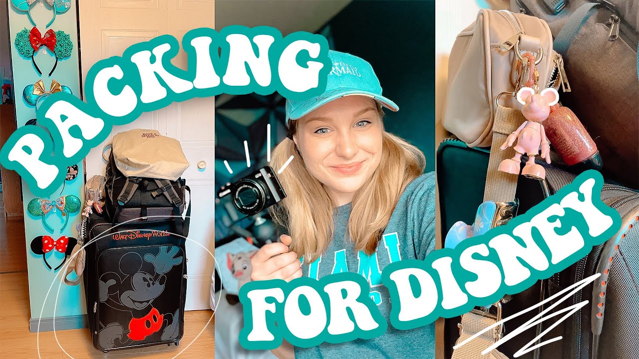 PACK WITH ME FOR DISNEY WORLD 2022 Outfits, Park Bag, Carry On, Tips
