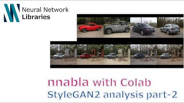 [nnabla with Colab] Style GAN2 analysis part-2
