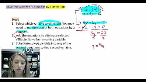 2: Elimination Method and Checking with the Graphi...