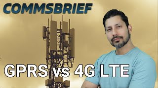 Difference between GPRS and 4G LTE