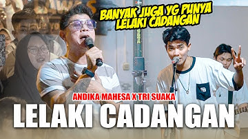Nggak Cukup 1 pasangan aja!! Lelaki Cadangan - T2 (Live Ngamen) Andika Mahesa Ft. Tri Suaka