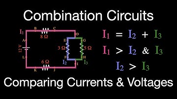 Combination Circuits: Comparing Currents and Voltages