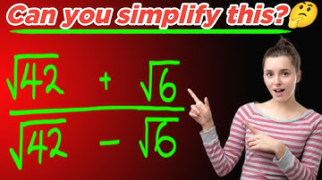 China 🇨🇳 | Math Olympiad Questions | Square Root Trick | Algebra Problem