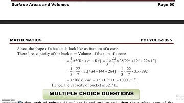 AP POLYCET-2025 MATHAMATCIS  STUDY  MATERIAL VIDEO -13 #APPOLYCET #aprjc  #polycet2024 #polytechnic