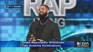 Drake Reportedly Withdraws 2 Grammy Nominations