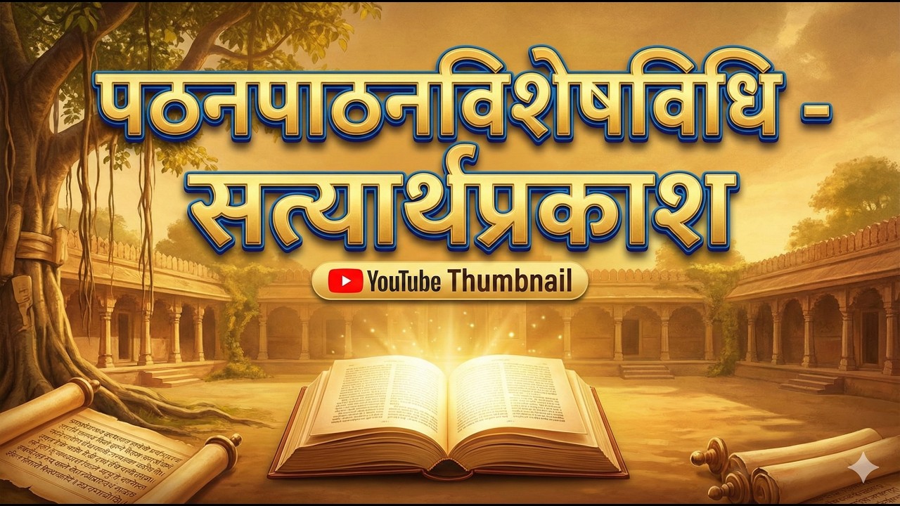महारत का प्राचीन खाका | पठनपाठनविशेषविधि - सत्यार्थप्रकाश