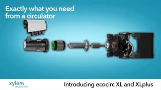 Lowara ecocirc XL and XLplus large wet rotor circulators