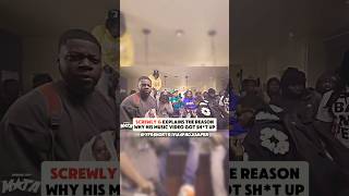 Screwly G Explains The Reason Why His Music Video Got Sh*t Up👀🤯‼️#viralvideo #shorts #trending