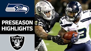 The seattle seahawks take on oakland raiders during week 4 of 2017 nfl
preseason. watch live preseason games with game pass:
https://www.nfl.com/...