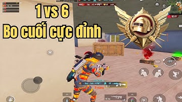 1vs6 Cuối Trận Với Kỹ Năng Mãn Nhãn Pubg Mobile