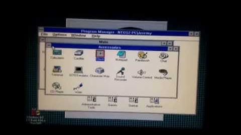 Windows NT 3.1 Build 404 Destruction