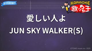 【カラオケ】愛しい人よ/JUN SKY WALKER(S)