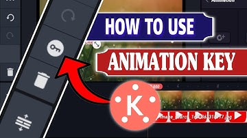 How to use animation key in kinemaster | animation key Tutorial in kinemaster