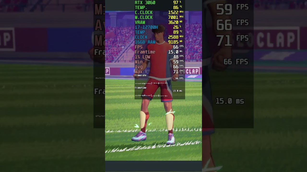 REMATCH | RTX 3060 | i7-12700h | 