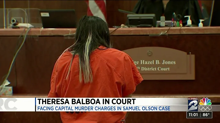 Theresa Balboa in court Monday