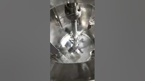 Pitch Blade Turbine Agitator Working | Industrial Mixing Solution by SV Industries #agitator