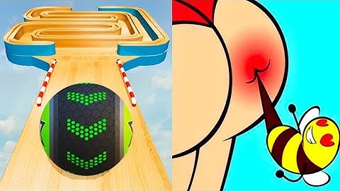 Help Me Tricky Story vs Going Balls Satisfying ASMR Gameplay All Levels #1