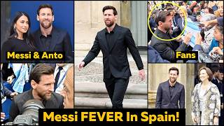 Messi Causes MADNESS in Spain Ahead of His Award Ceremony Reactions