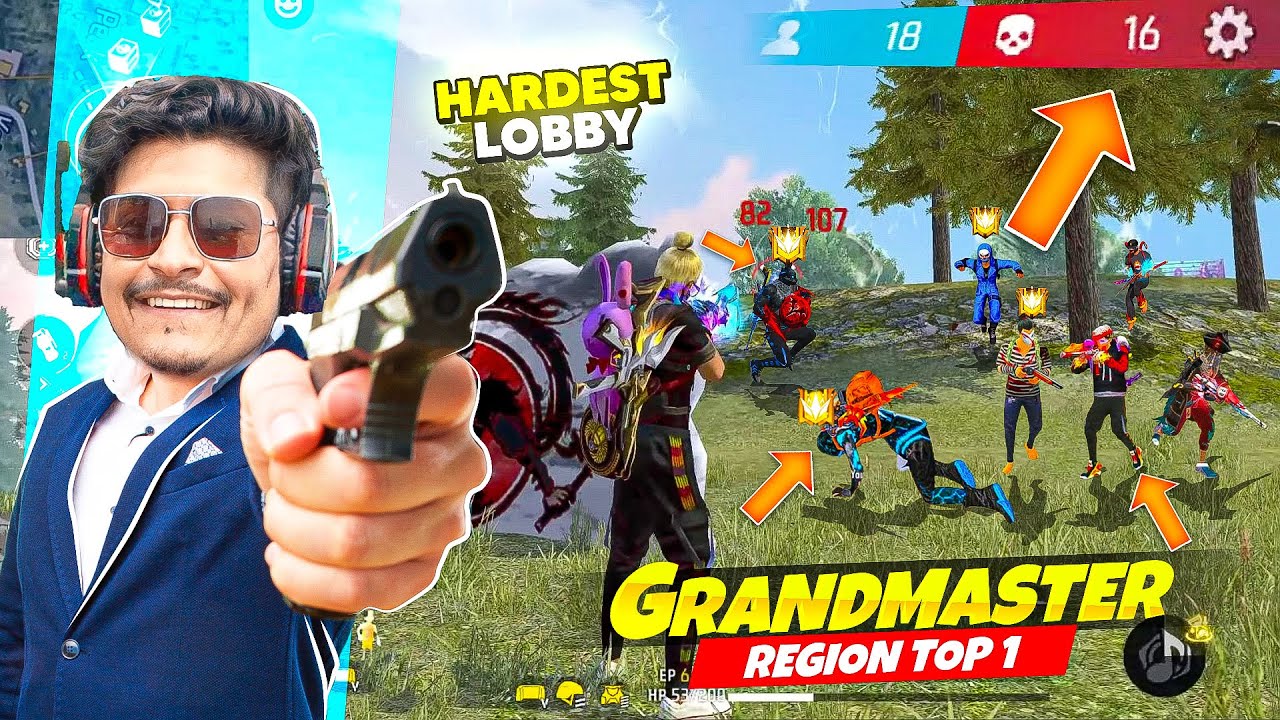 God Level Grandmaster Gameplay Last Zone Solo Vs Squad Clutch 😤 Region