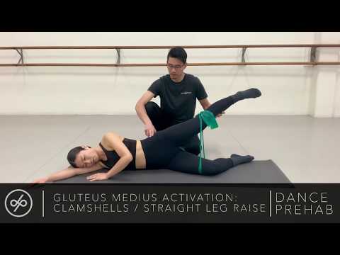 DANCE|PREHAB: Clamshells / Sidelying Straight Leg Raise