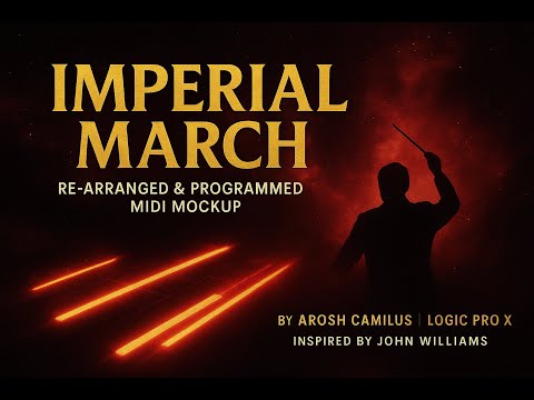 Star Wars Imperial March Midi Mockup | Arosh Camilus | John Williams
