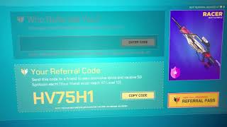 Splitgate Referral Code