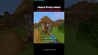 MOJANG FINALLY ADDED PHYSICS TO MINECRAFT... OR DID THEY?