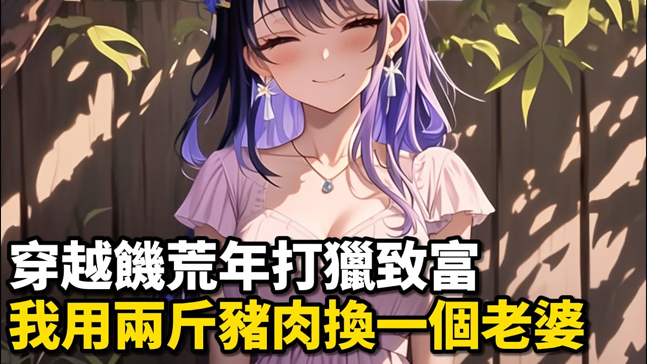 穿越饑荒年打獵致富，我用兩斤豬肉換一個老婆 #小說推薦 #逆襲 #重生 #穿越 #玄幻小說 #玄幻文 #小說 #修仙 #種田文 #種田 #種田小說 #年代小說 #都市小說 #漫畫 #劇情 #動漫