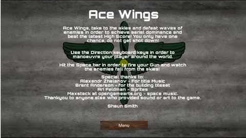 AceWings Shaun Smith Demo