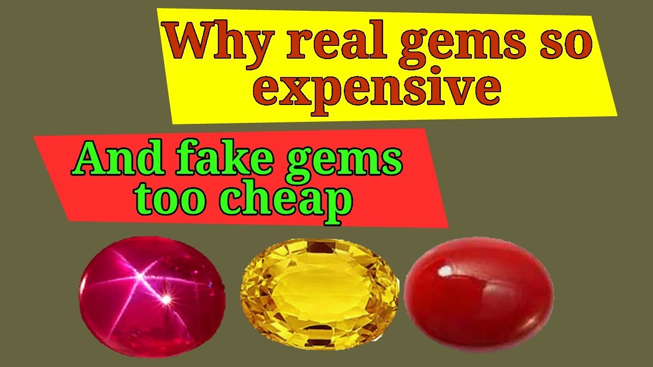 Why original stones are so expensive By GemStoneDeal YouTube
