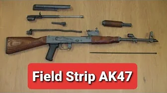 Field Strip of AK47 (ZPAP M70)