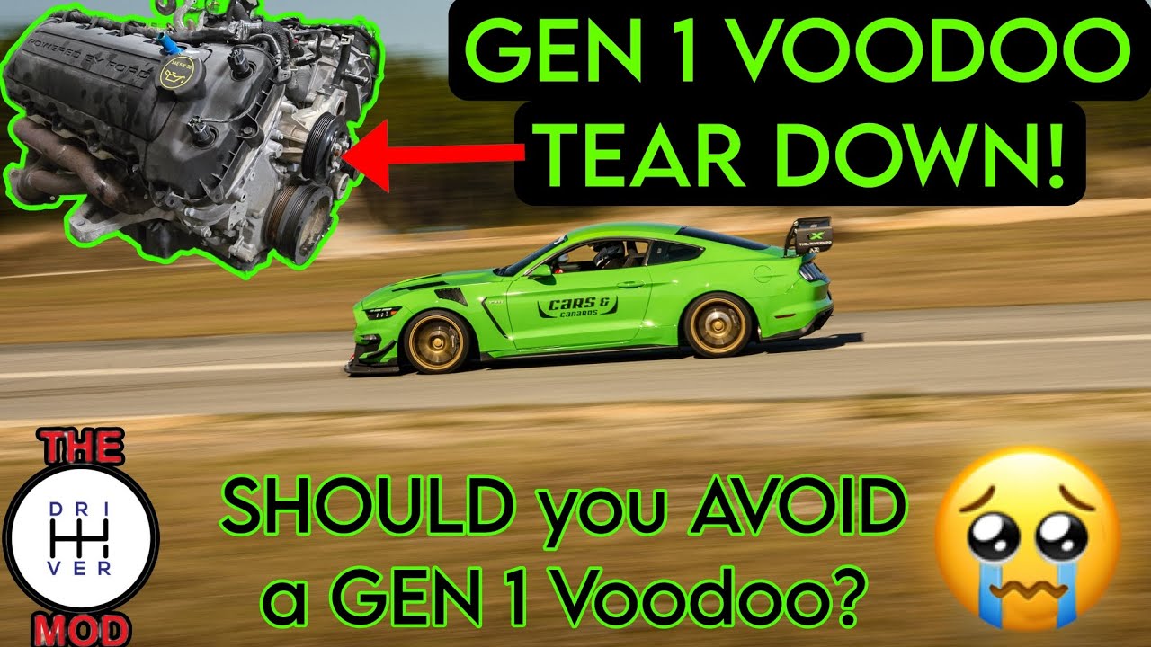 Разборка двигателя GT350 // СТОИТ ЛИ ИЗБЕГАТЬ Gen 1 Voodoo за пределами ГАРАНТИИ?