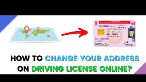 Driving licence me address kaise change kare - driving licence name correction online | Full Guide