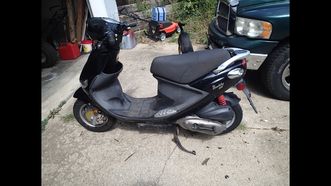 2009 Genuine Buddy 125 scooter: part 3 - CDI install and test ride
