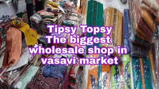 The biggest wholesale shop Tipsy Topsy at vasavi complex Guntur